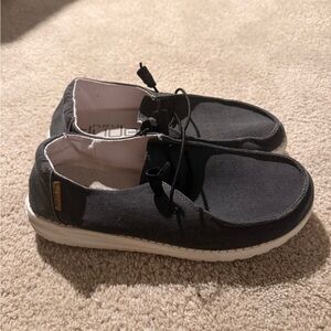 Hey Dude Charcoal Slip-On Loafers